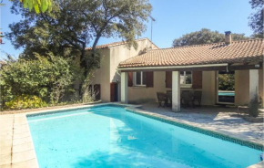 Nice home in Sussargues with Outdoor swimming pool, WiFi and 5 Bedrooms